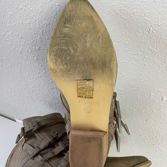 EUC Mi.iM Womens Heeled Booties Size 7 - Picture 6 of 7